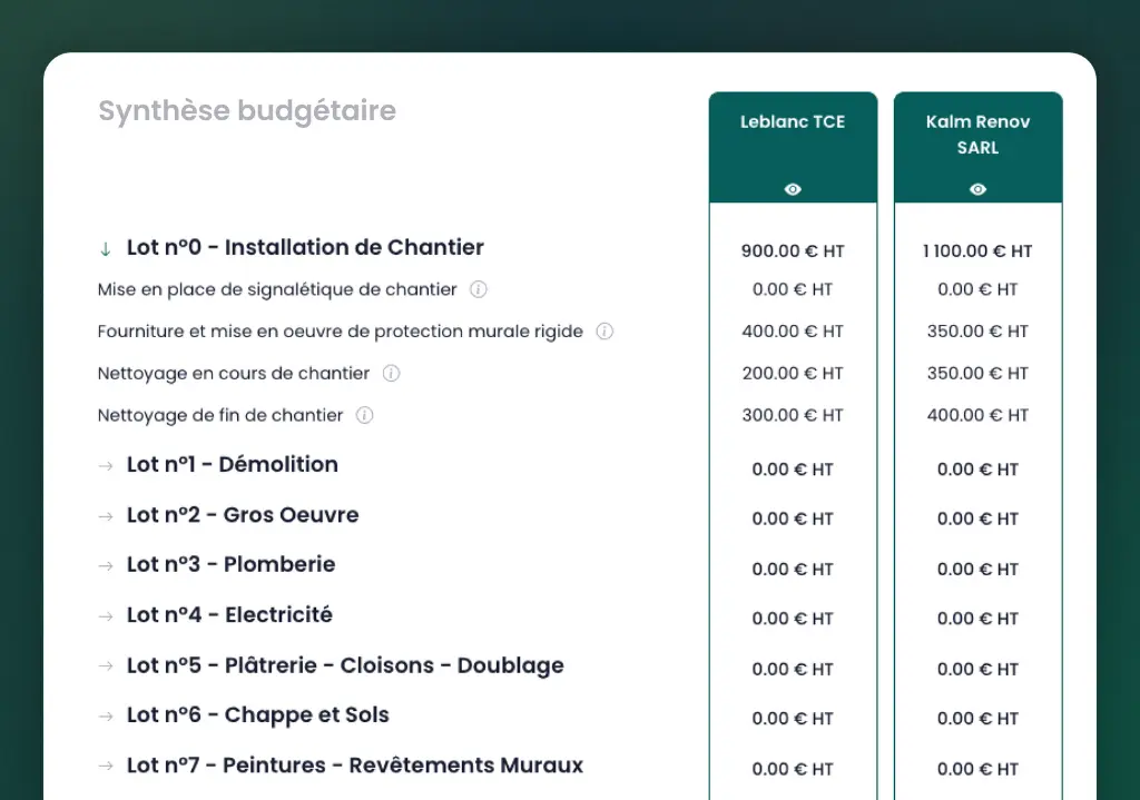 Kalm permet de rédiger des CCTP et autres pièces écrites très facilement.