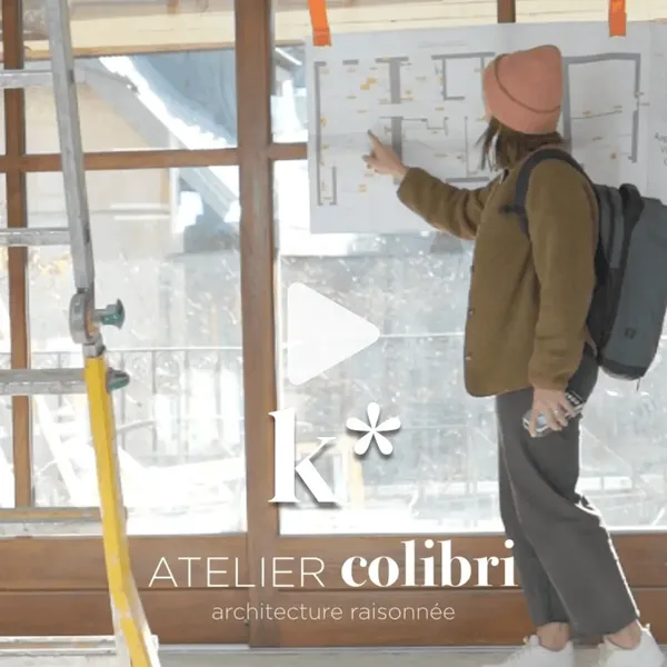 Capture de la vidéo de témoignage de Atelier Colibri